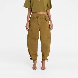 KBB by KAHLANA Women's Mid-Rise Straight Leg 'The Cargo Jogger'